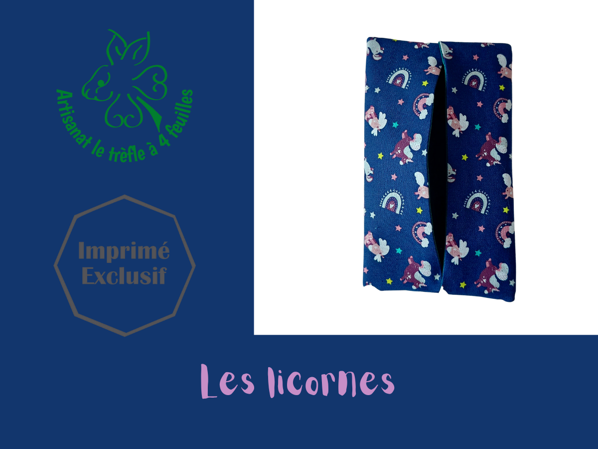 Étui à mouchoirs en tissu