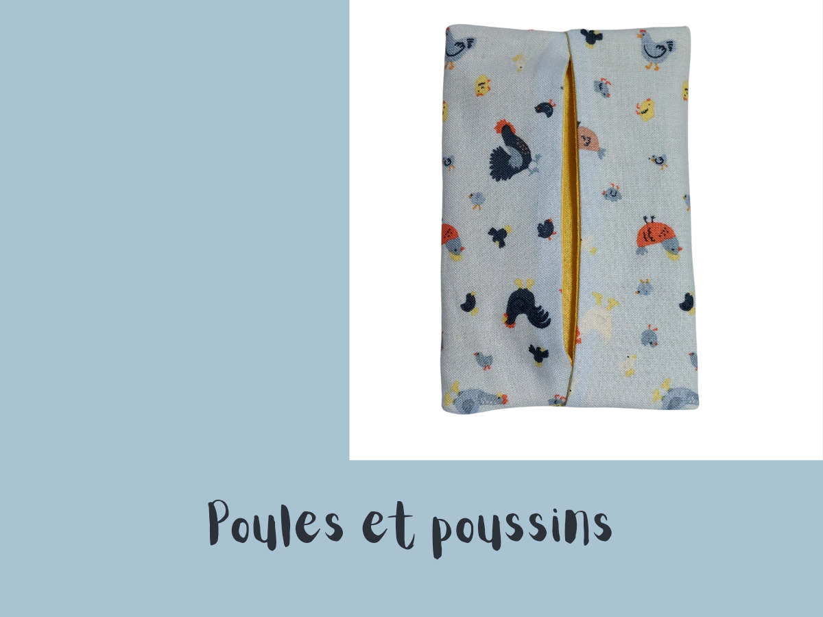Étui à mouchoirs en tissu