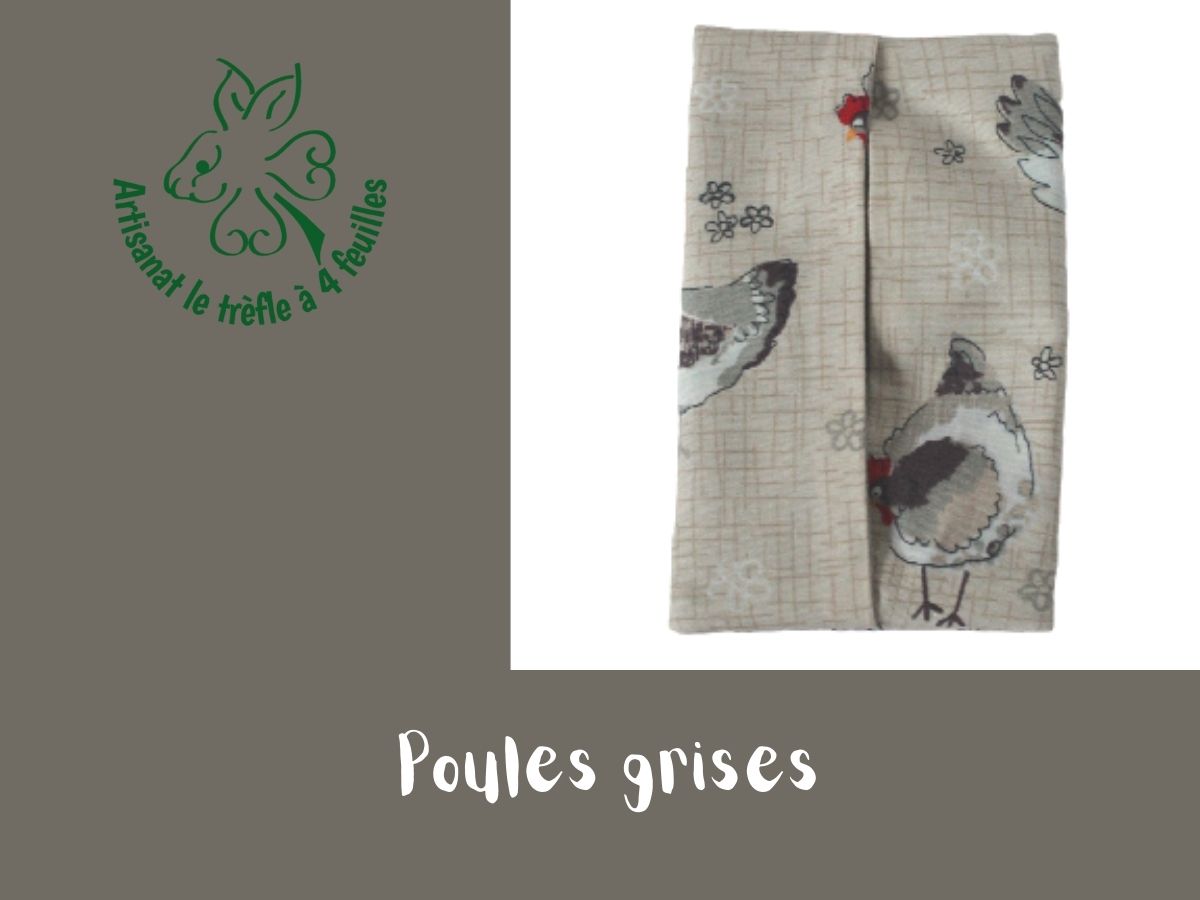 Étui à mouchoirs en tissu