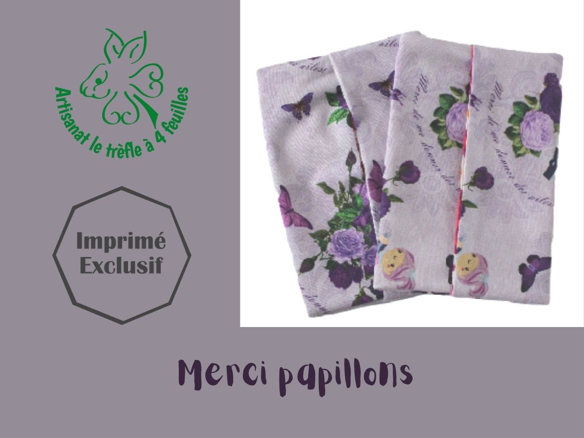 Étui à mouchoirs en tissu