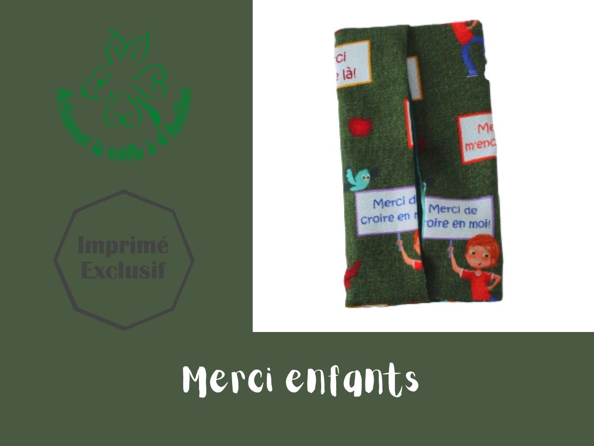 Étui à mouchoirs en tissu