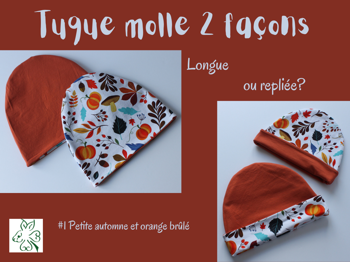 Tuque molle 2 façons