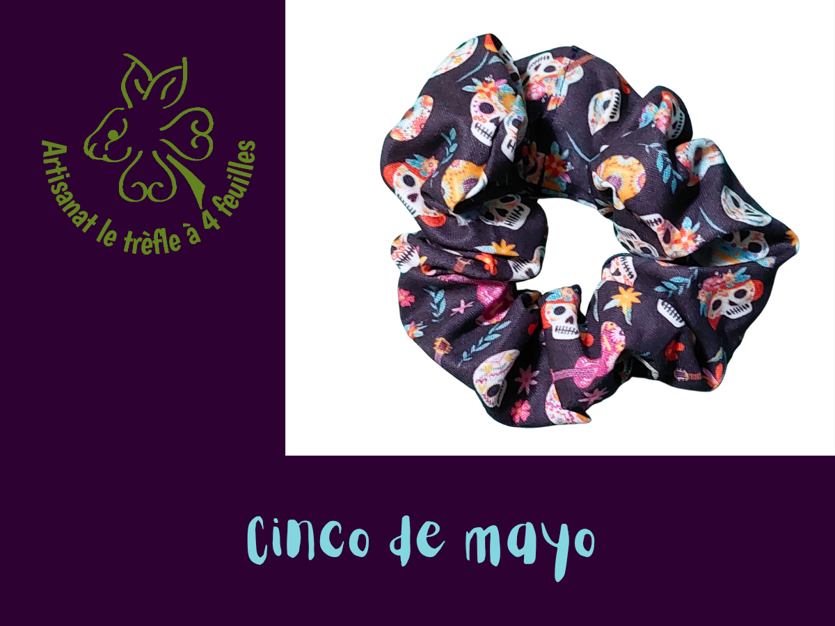 Cotton scrunchies