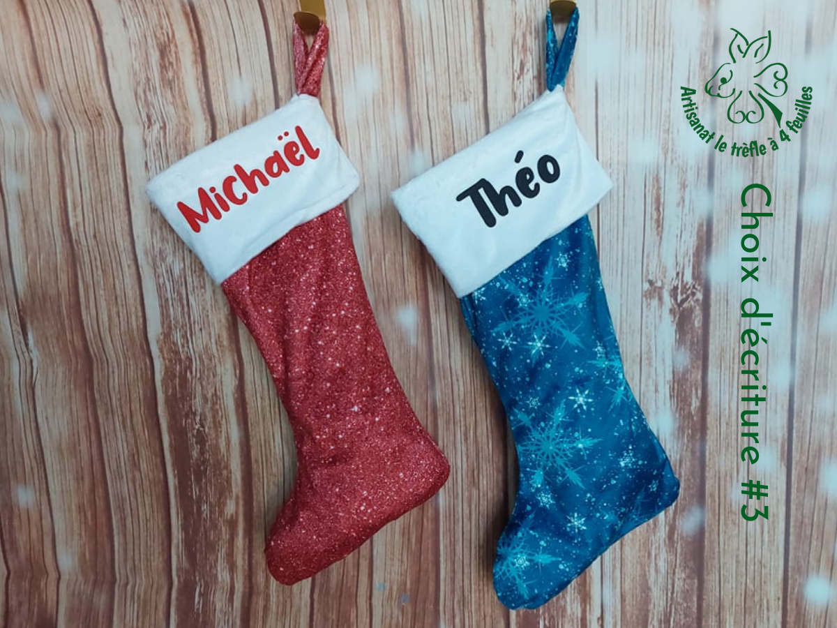 Christmas stocking - Personalization