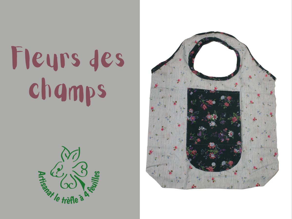 Sac en tissu pliable