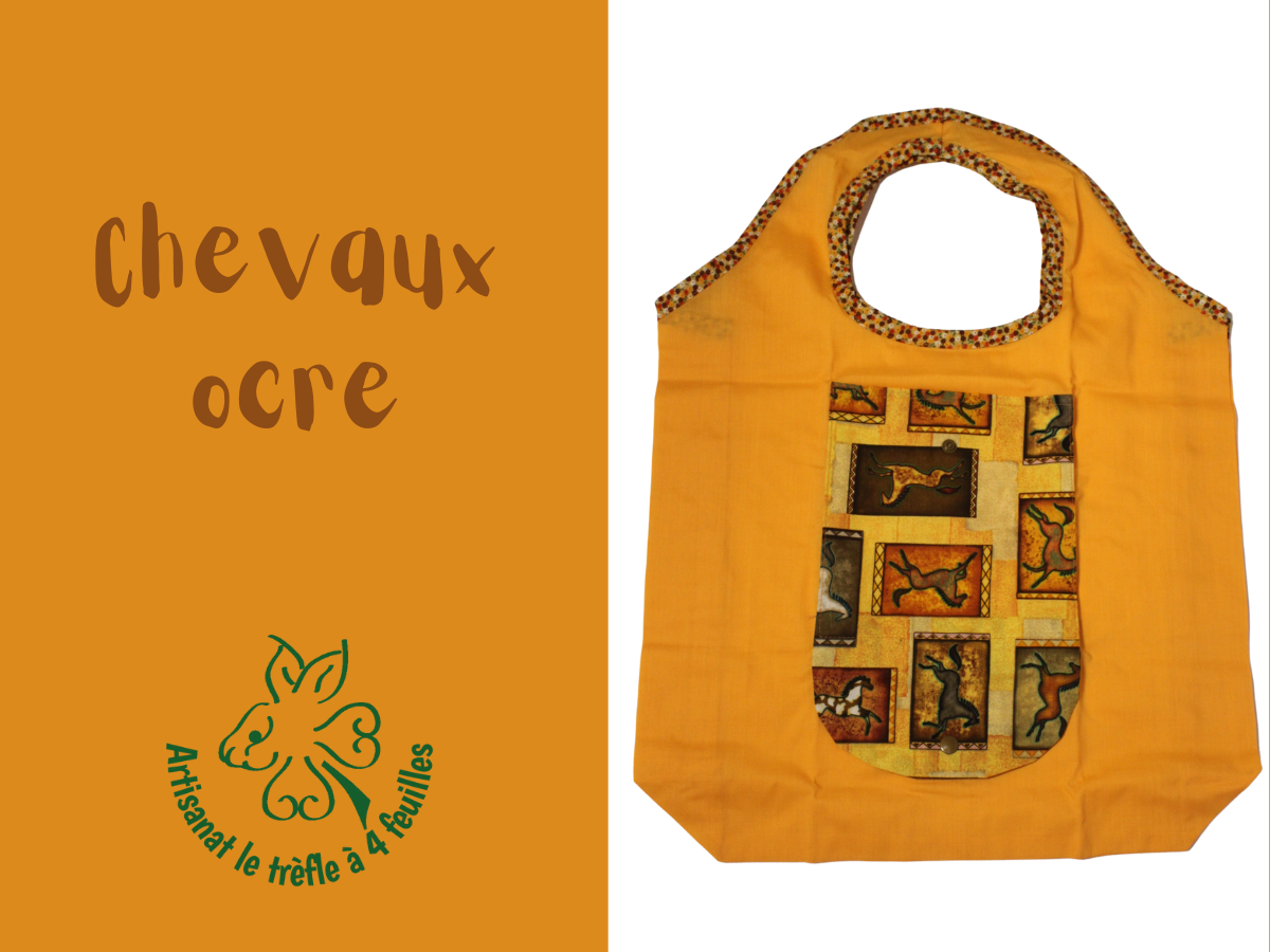 Sac en tissu pliable