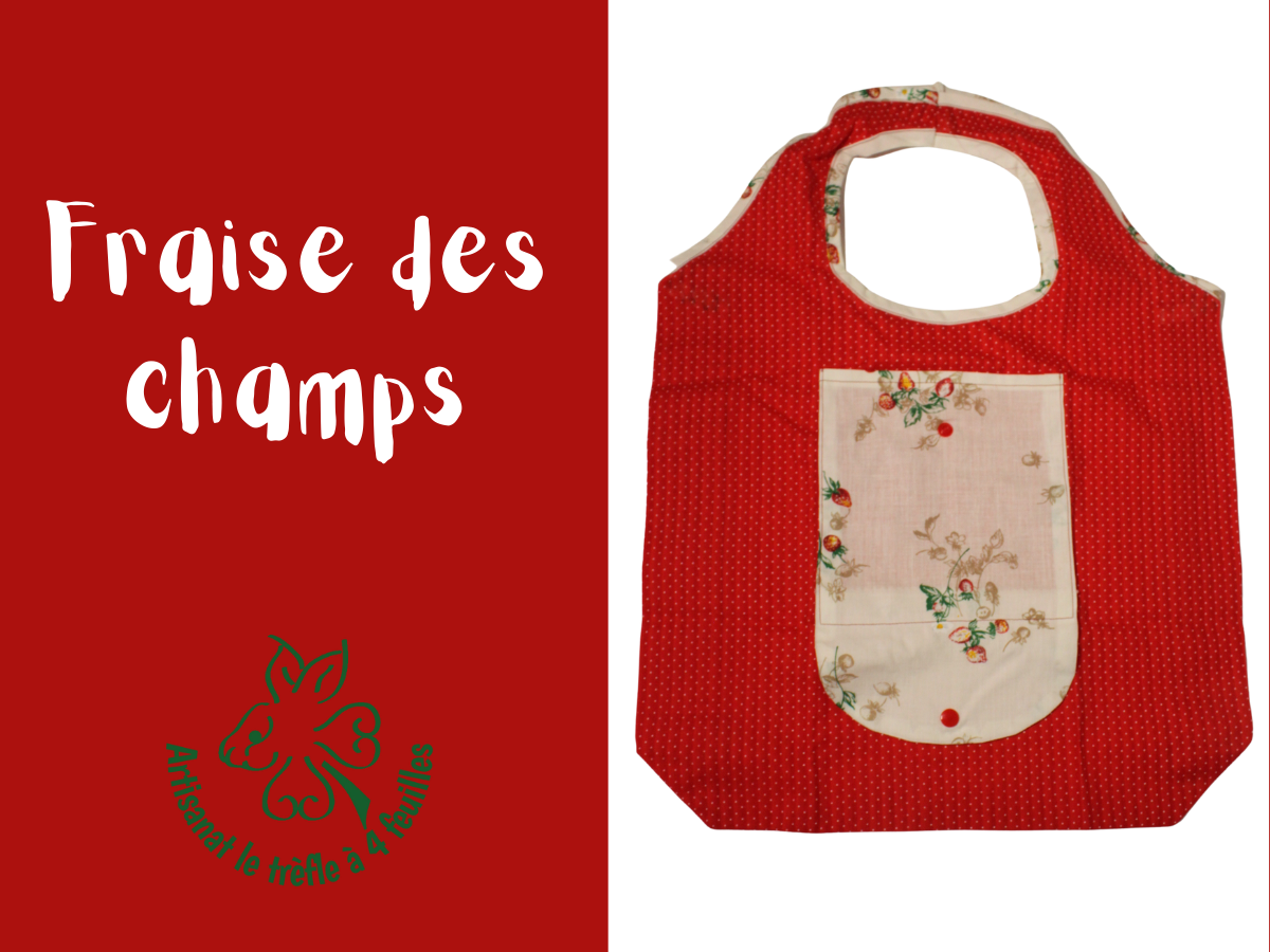 Sac en tissu pliable